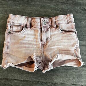 Cat & Jack Girls Pink Denim Shorts Size Small